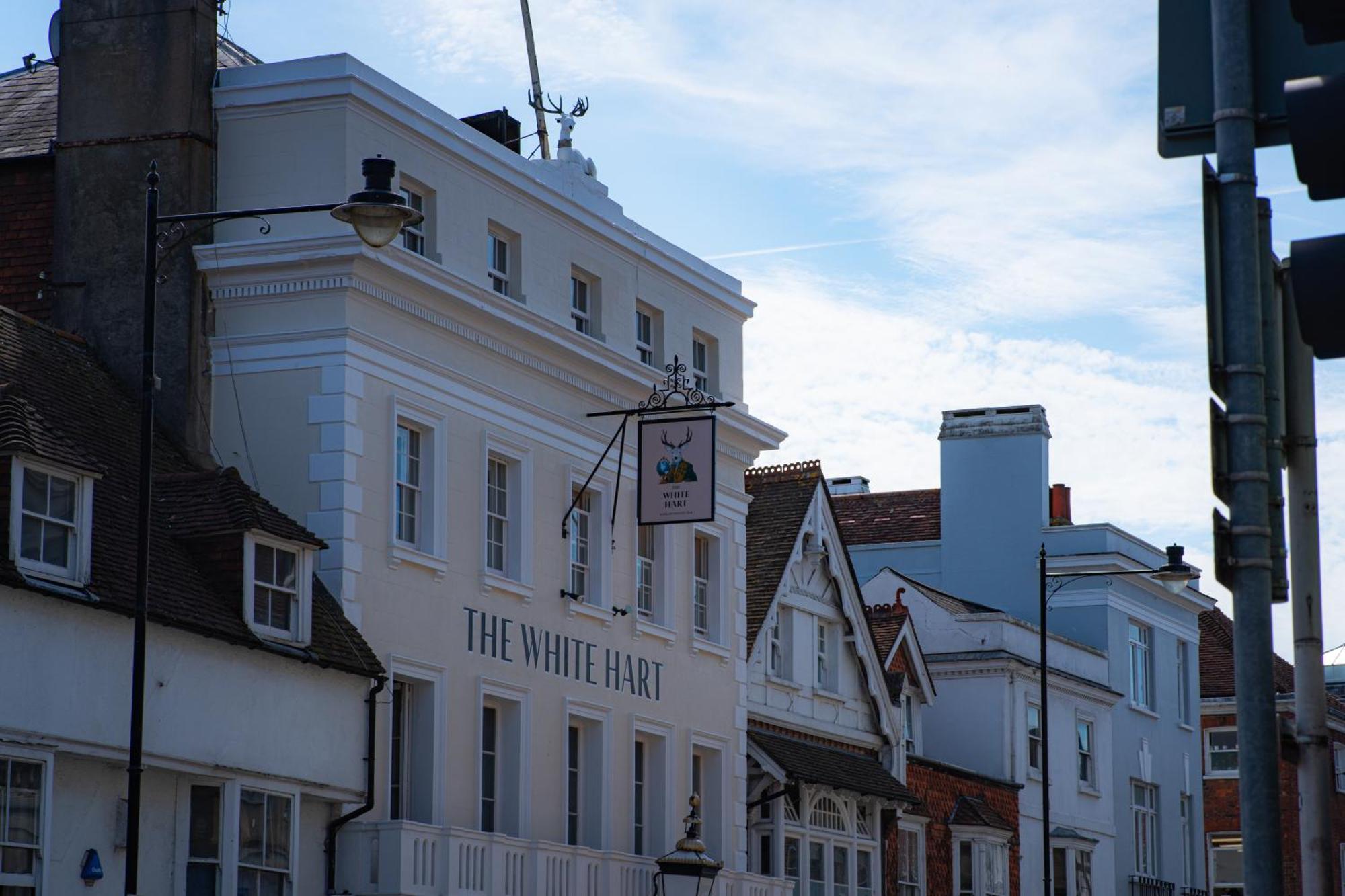 The White Hart - A Heartwood Inn Lewes Bagian luar foto